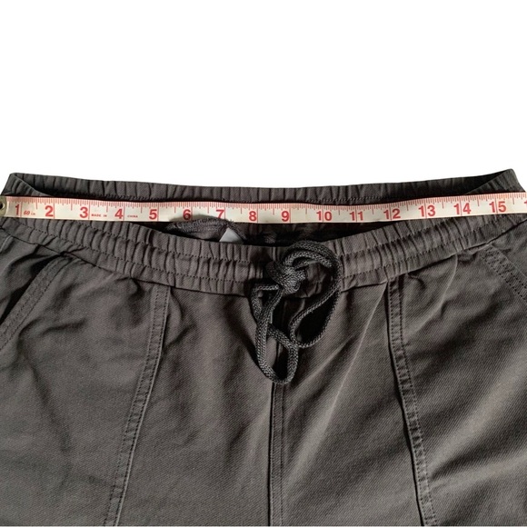 Women's Green Cargo joggers Pull on ankle pants Large Activewear - Picture 7 of 13